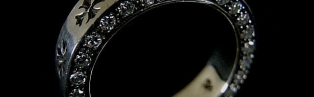 クロムハーツ　スペーサーリング6mmダイヤパヴェ