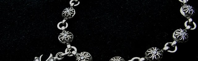 #1クロスボールブレスウィズ　クロスチャーム　ダイヤ＆ブラックダイヤ