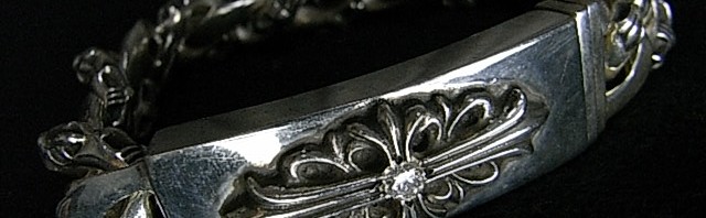 フローラルクロスIDブレスレット