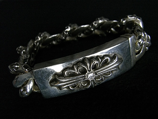 フローラルIDブレスレット　1ダイヤカスタム～