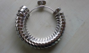 幅広リングサイズ輪