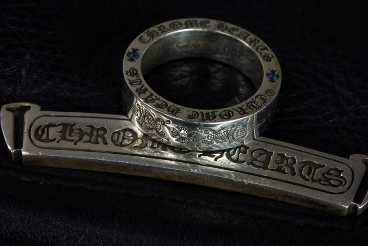 スペーサーリング、ダイヤ＆サファイヤカスタム