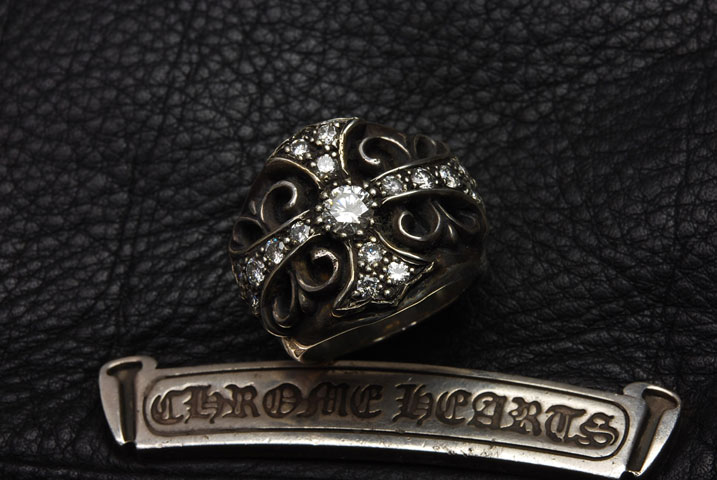 キーパーリングのダイヤパヴェカスタム