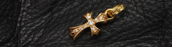 クロムハーツ、CHクロスベビーファットチャーム22K