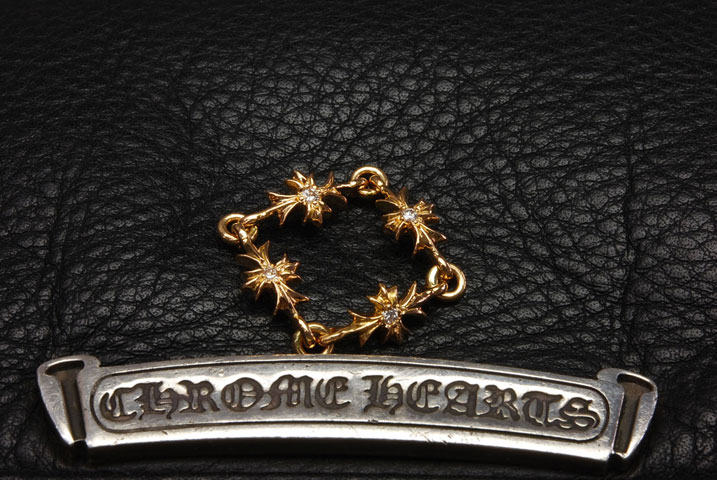 クロムハーツ　22Kのダイヤカスタム