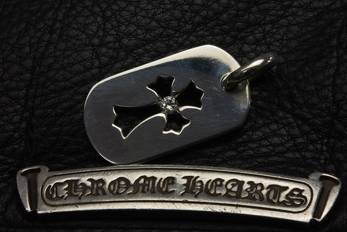 クロムハーツ　ドッグタグSカットアウトクロス