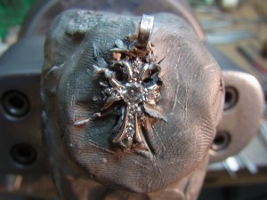 カスタム完了、あとはイブシを入れて完成です。