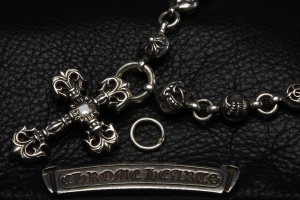 フィリグリークロスネックレス、カスタム後