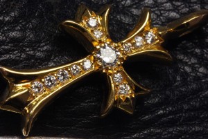 クロムハーツファットクロスダイヤ正規品