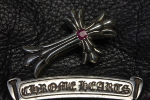 クロムハーツ、ダブルCHクロスチャーム、1ルビー ｜ クロムハーツの