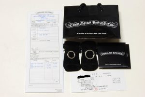 クロムハーツ大阪で購入した時の付属品です。