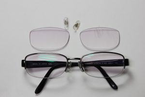 シャネルのメガネ修理後