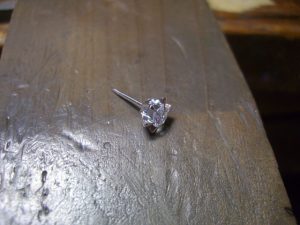 ロウ付け後のタイタック