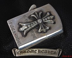 クロムハーツジッポライターダイヤパヴェ