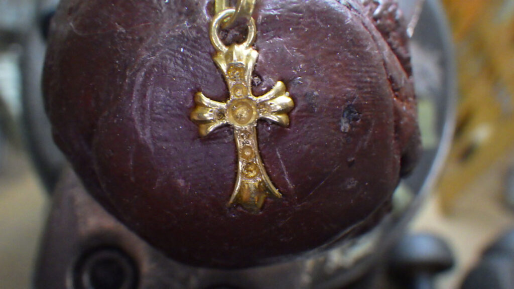 何とか全ての石を外しました