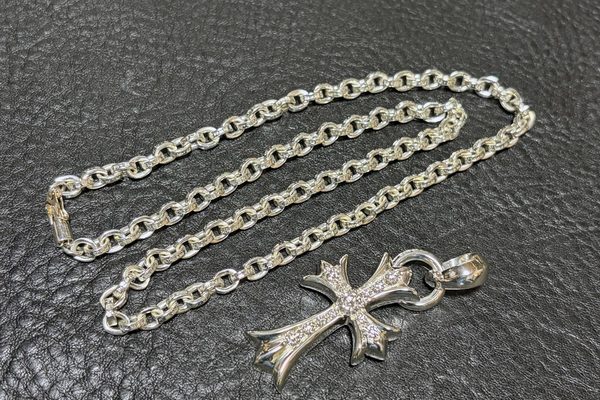 クロムハーツ ゴールドイオンプレーティング除去｜シルバーに戻す・費用10万円・納期2ヶ月