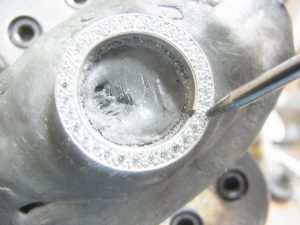 スペーサーリング、ダイヤパヴェカスタム