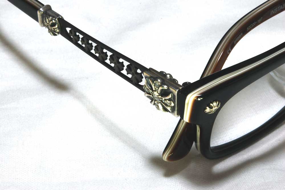 クロムハーツ メガネ INSTABONEⅡ ダイヤパヴェ